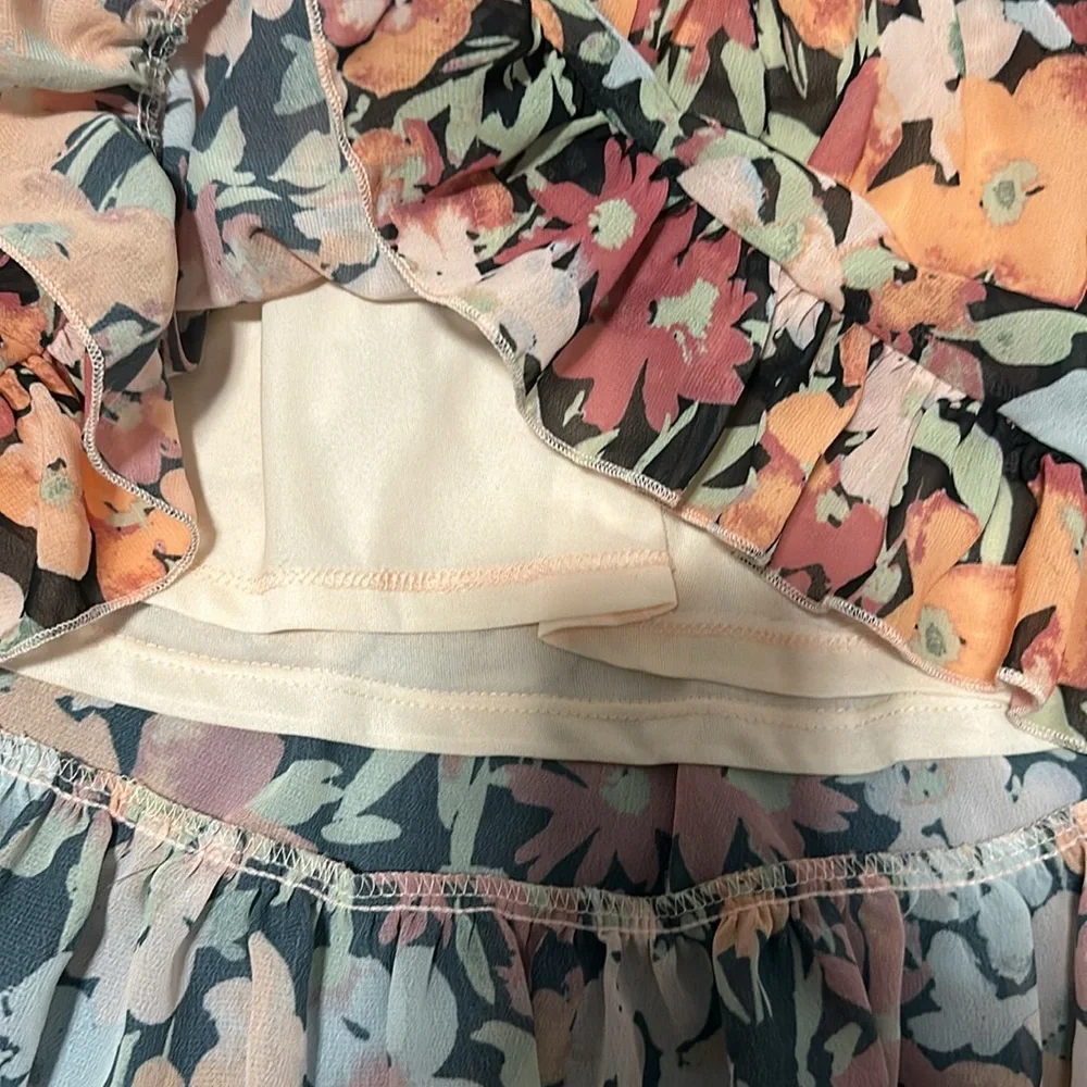 PacSun LA Hearts Strapless Chiffon Babydoll Tube Top - Picture 7 of 9